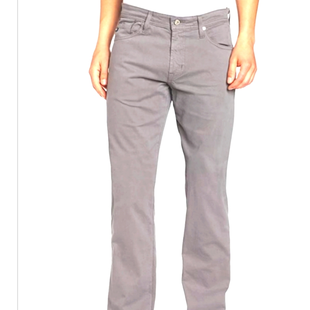 Adriano Goldschmed The Protégé Jeans. Size 36X31. Silver Gray. 5pocket.